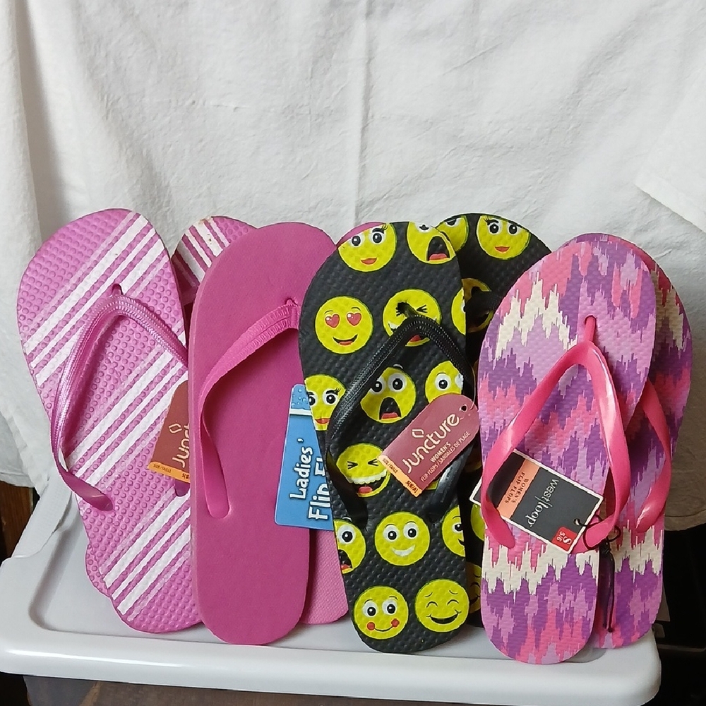 Colorful Flip Flop Set